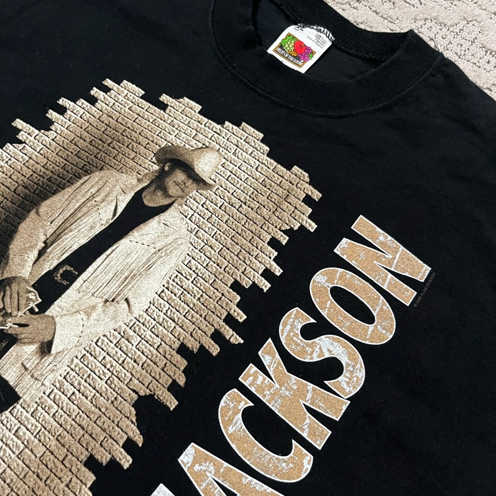 ๐ธ '96 Alan Jackson Country Artist Legend Thich Cotton Vintage Perfect 2 Side T - Picture 5 of 12